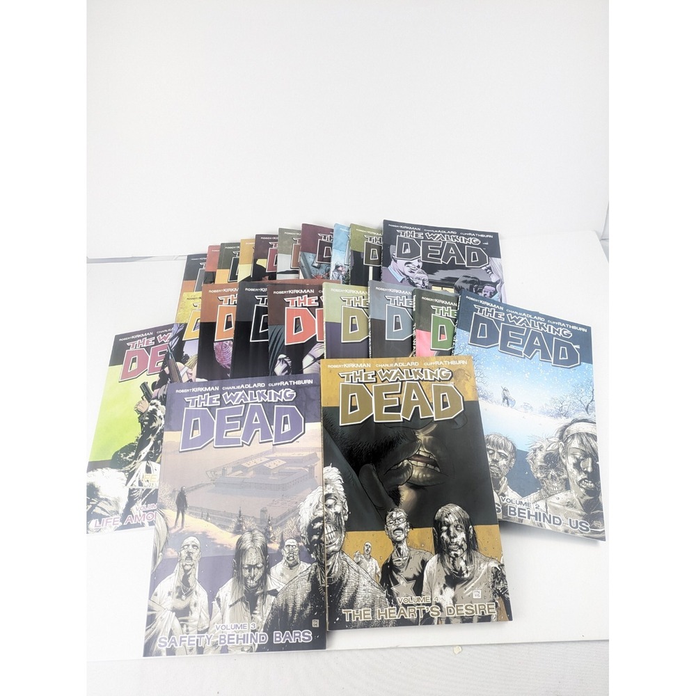 The Walking Dead Graphic Novels Vol 1-21 Lot Comics Books Robert Kirkman